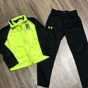 Under Armor boys pants/zip up